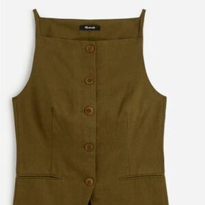 NWOT Madewell Squareneck Vest